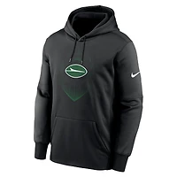 Men's Nike Black New York Jets Icon Performance Pullover Hoodie