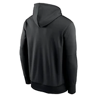 Men's Nike Black New York Jets Icon Performance Pullover Hoodie