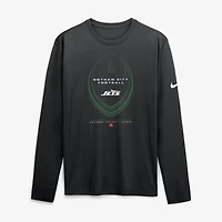Men's Nike Black New York Jets Legend Icon Dri-FIT Long Sleeve T-Shirt
