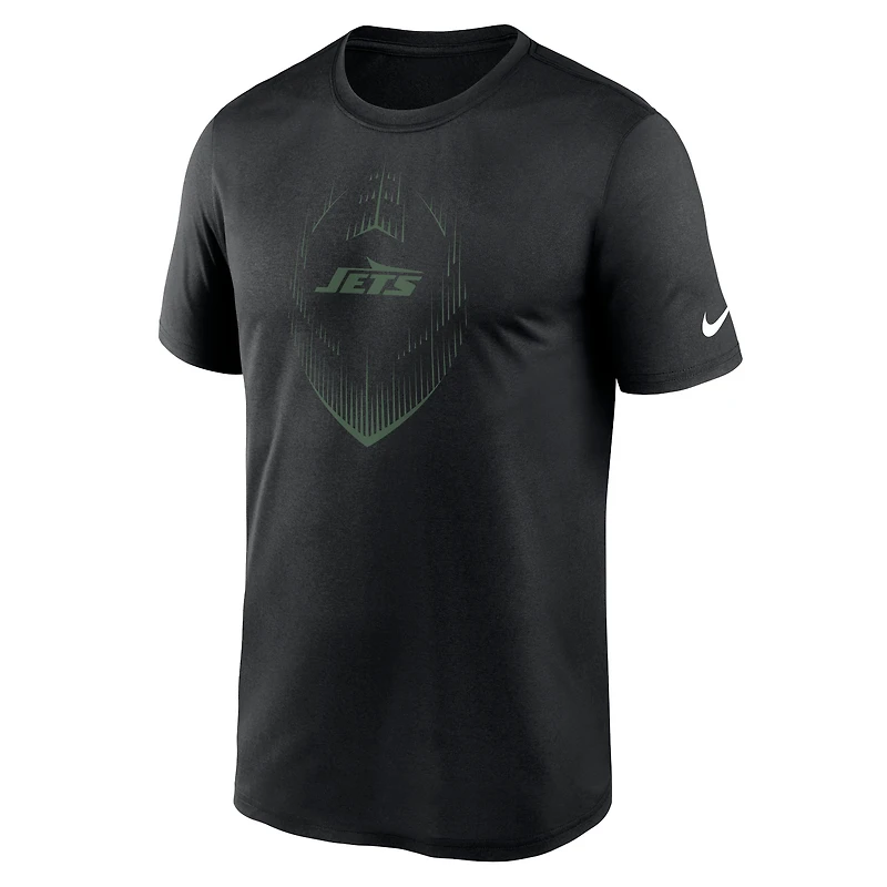 Men's Nike Black New York Jets Primetime Legend Icon Performance T-Shirt