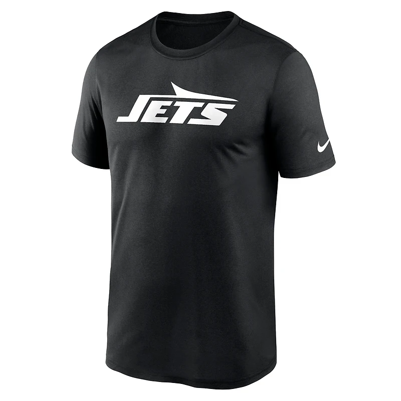 T-shirt Nike Dri-FIT noir pour homme New York Jets Primetime Legend