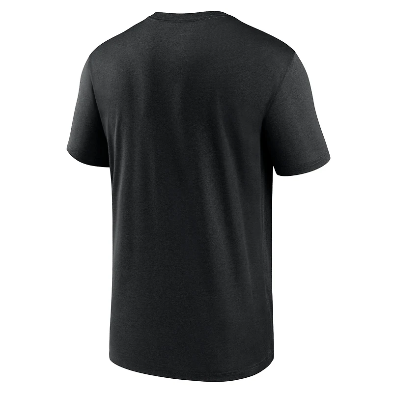 T-shirt Nike Dri-FIT noir pour homme New York Jets Primetime Legend