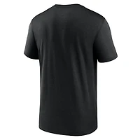 T-shirt Nike Dri-FIT noir pour homme New York Jets Primetime Legend