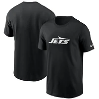 Men's Nike Black New York Jets Primetime Logo Essential T-Shirt
