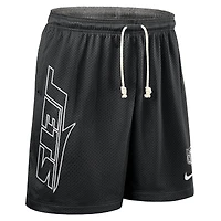 Men's Nike Black New York Jets Sideline Reversible Dri-FIT Shorts