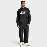 Men's Nike Black New York Jets Sideline Standard Issue Initial Home Dri-FIT Hoodie