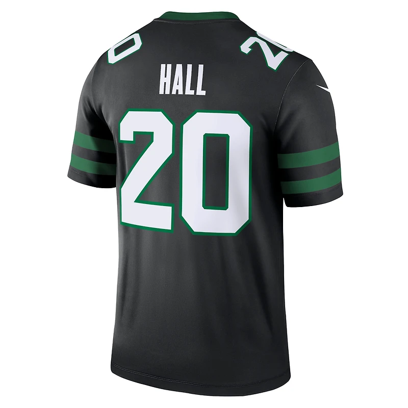 Haut Nike Breece Hall Green pour homme, joueur légendaire des New York Jets