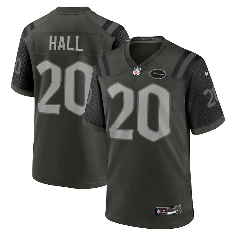 Maillot Nike Breece Hall Empire Green pour homme, collection Rivalries 2025 des New York Jets