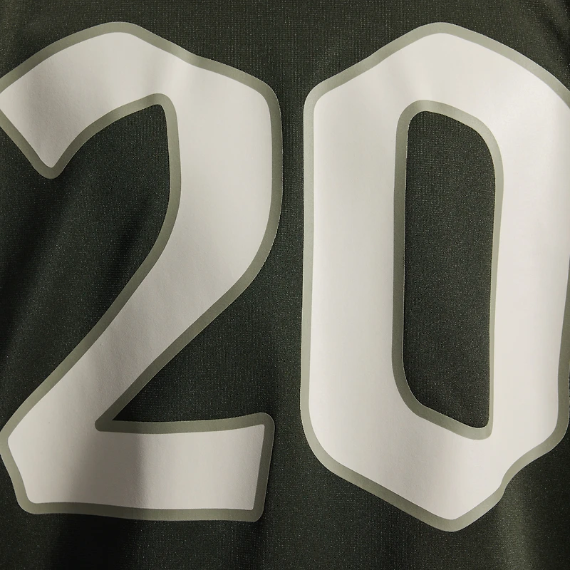 Men's Nike Breece Hall Gotham Green New York Jets 2025 Rivalries Collection Game Jersey