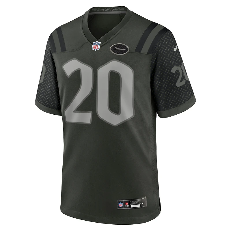 Maillot Nike Breece Hall Empire Green pour homme, collection Rivalries 2025 des New York Jets