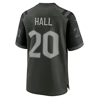 Maillot Nike Breece Hall Empire Green pour homme, collection Rivalries 2025 des New York Jets