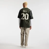 Men's Nike Breece Hall Gotham Green New York Jets 2025 Rivalries Collection Game Jersey