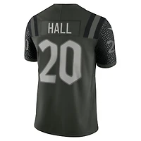 Men's Nike Breece Hall Gotham Green New York Jets 2025 Rivalries Collection Stitched Limited Jersey