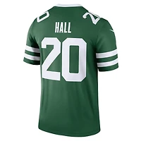 Haut Nike Breece Hall Green pour homme, joueur légendaire des New York Jets