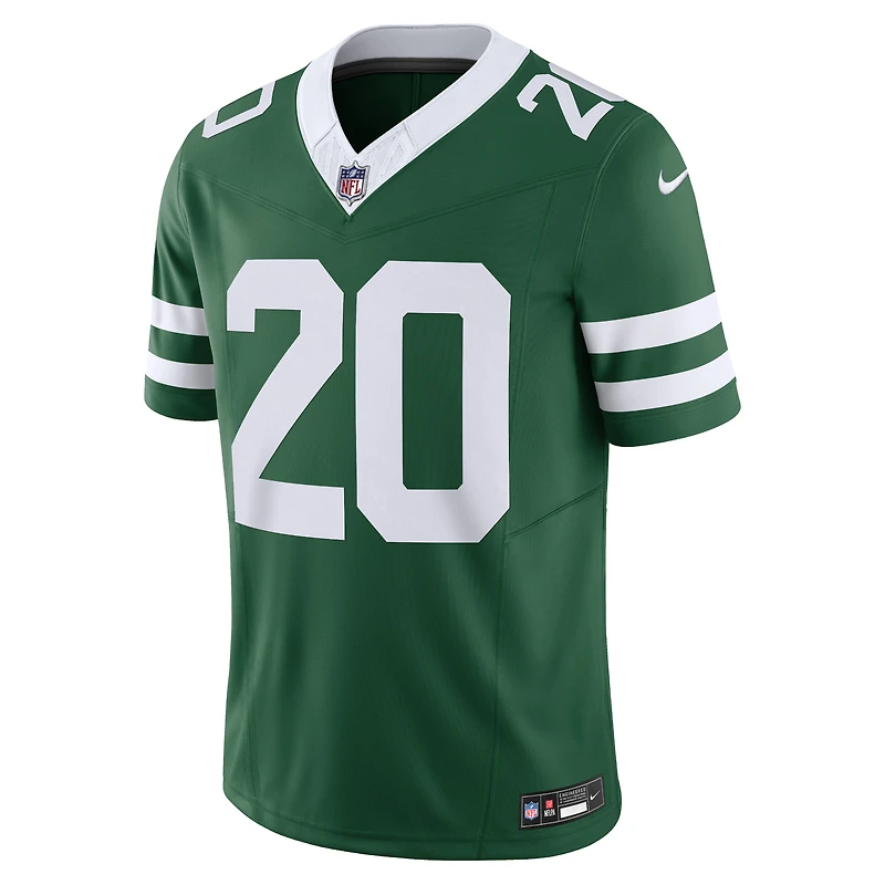 Men's Nike Breece Hall Legacy Green New York Jets Vapor F.U.S.E. Limited Jersey