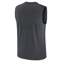 Men's Nike Charcoal New York Jets Primetime Legend Dri-FIT Muscle Tank Top