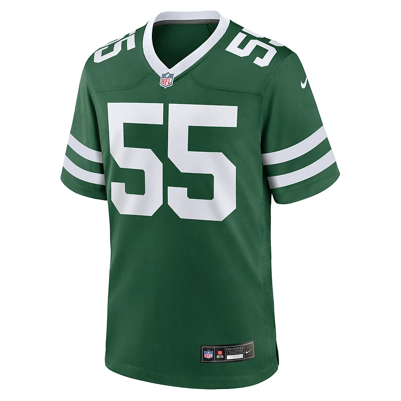 Men's Nike Chazz Surratt Legacy Green New York Jets Team Game Jersey