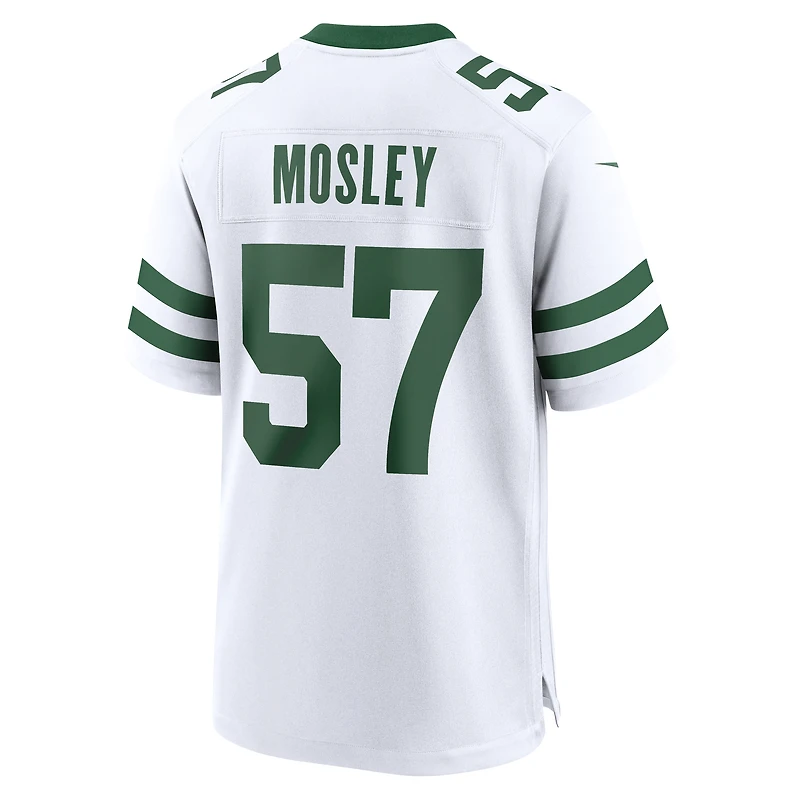 Men's Nike C.J. Mosley Legacy White New York Jets Game Jersey