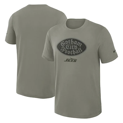T-shirt Nike Dark Stucco pour homme, collection Rivalités 2025, Dri-FIT