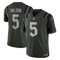 Maillot Nike Garrett Wilson Gotham Green New York Jets Collection Rivalités 2025, édition limitée cousue