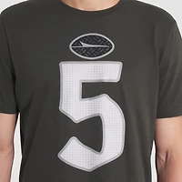 T-shirt Nike pour homme, vert, collection New York Jets Rivalries, avec nom et numéro du joueur Garrett Wilson