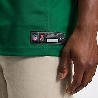 Men's Nike Garrett Wilson Green New York Jets Vapor F.U.S.E. Stitched Limited Jersey