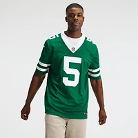 Men's Nike Garrett Wilson Green New York Jets Vapor F.U.S.E. Stitched Limited Jersey