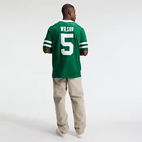 Men's Nike Garrett Wilson Green New York Jets Vapor F.U.S.E. Stitched Limited Jersey