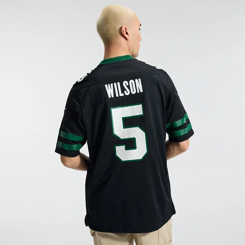 Men's Nike Garrett Wilson Legacy New York Jets Game Jersey