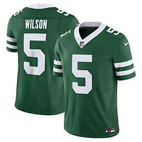 Nike Garrett Wilson Legacy Vert pour hommes New York Jets Vapor F.U.S.E. Maillot limité
