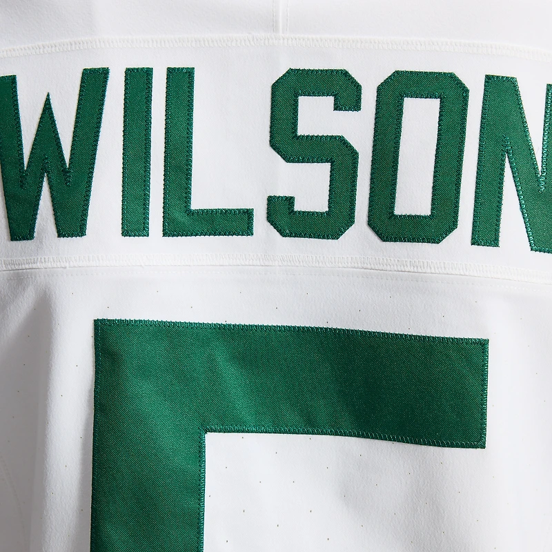 Men's Nike Garrett Wilson White New York Jets Classic Alternate Vapor F.U.S.E. Elite Jersey