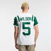 Men's Nike Garrett Wilson White New York Jets Classic Alternate Vapor F.U.S.E. Elite Jersey