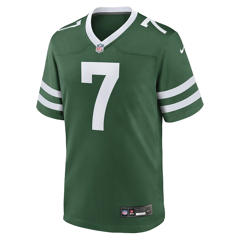 Men's Nike Geno Smith Legacy Green New York Jets Game Jersey