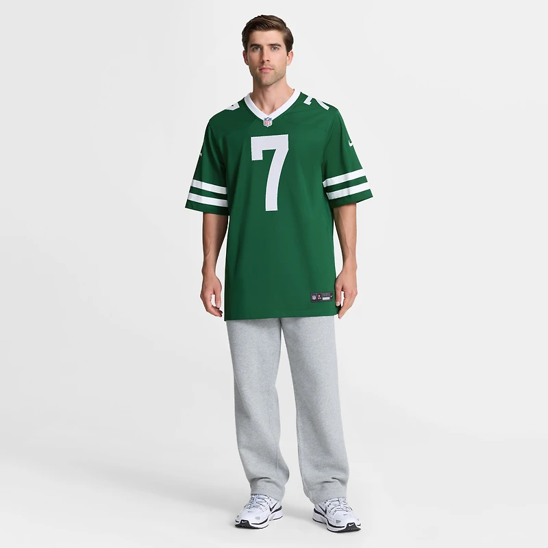 Men's Nike Geno Smith Legacy Green New York Jets Game Jersey