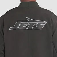 Veste aviateur zippée Nike Gotham Green New York Jets 2025 Rivalries Collection Sideline pour homme
