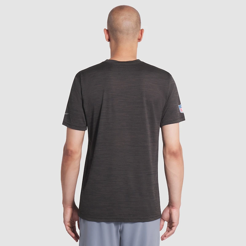 T-shirt Nike Gotham Green pour homme, collection Rivalités 2025, New York Jets, Sideline Velocity Dri-FIT