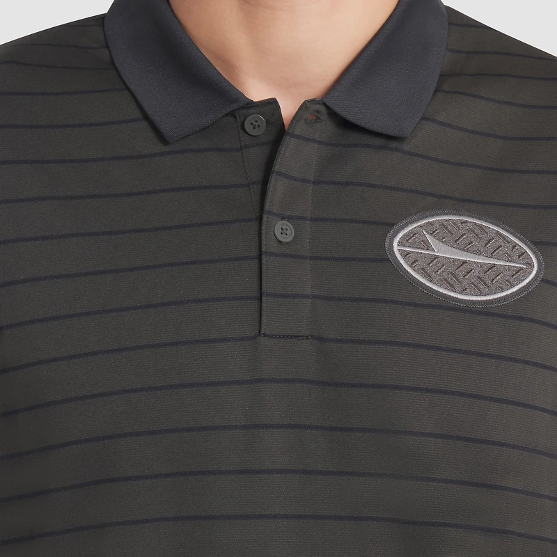 Men's Nike  Gotham Green New York Jets 2025 Rivalries Collection Sideline Victory Striped Dri-FIT Polo