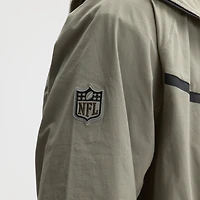 Veste Nike Gotham Green New York Jets 2025 Rivalries Collection Tech Raglan entièrement zippée pour homme