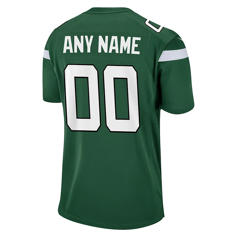 Nike Gotham Green New York Jets pour homme - Maillot de match personnalisé