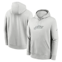 Men's Nike Gray New York Jets Edge Pack French Terry Club Pullover Hoodie