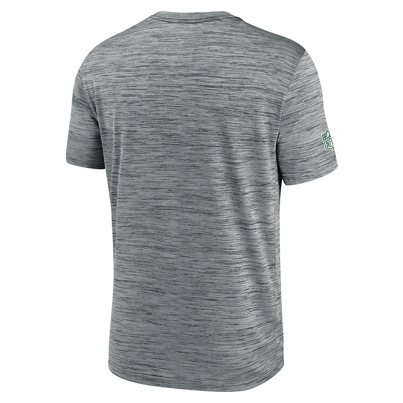 Men's Nike Gray New York Jets Sideline Velocity Dri-FIT T-Shirt