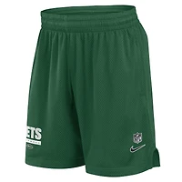 Men's Nike Green New York Jets 2024 Sideline Performance Mesh Shorts