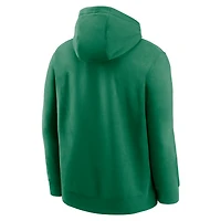 Men's Nike Green New York Jets Big & Tall Club Logo Pullover Hoodie