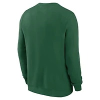 Men's Nike Green New York Jets Club Pullover Sweatshirt