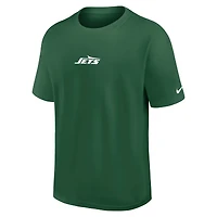 T-shirt Nike Max90 vert pour homme, motif Dominate The Game, des New York Jets