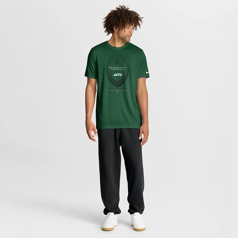 T-shirt Nike vert New York Jets Legend Icon Dri-FIT pour homme