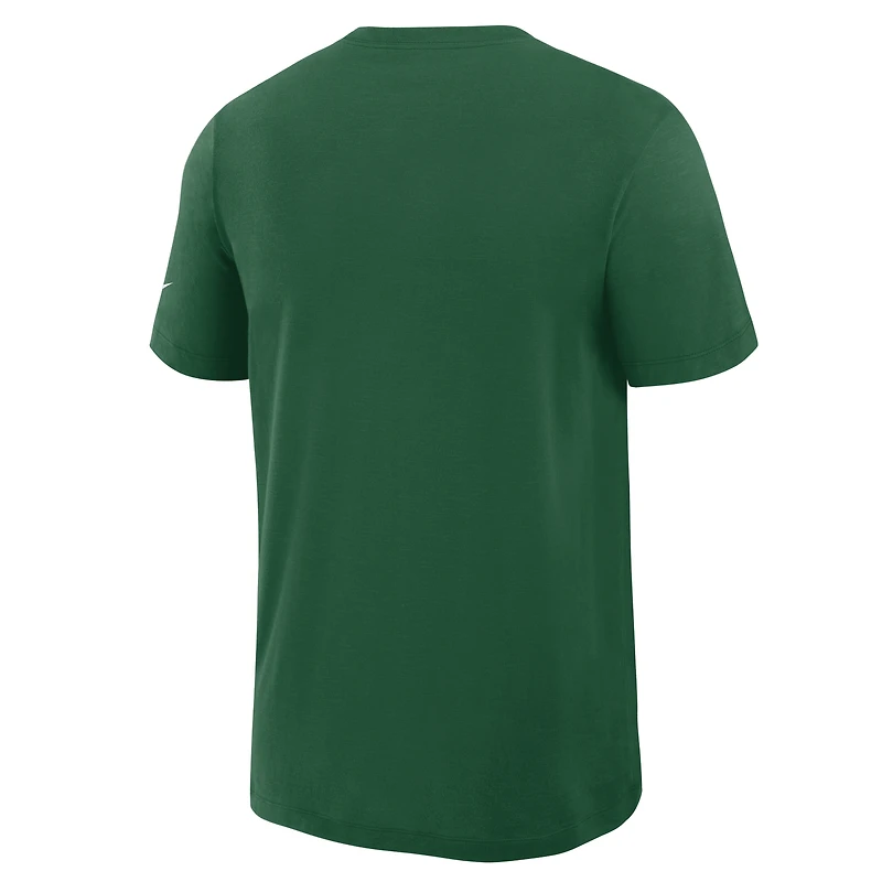 Men's Nike Green New York Jets Primetime Slub Dri-FIT T-Shirt