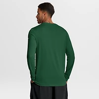 T-shirt Nike vert à manches longues pour homme, Primetime Legend Icon Performance des New York Jets