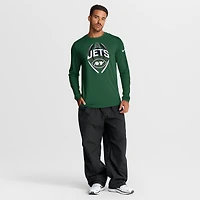 Men's Nike Green New York Jets Primetime Legend Icon Performance Long Sleeve T-Shirt