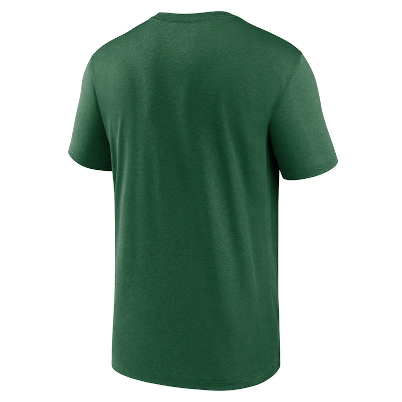 Men's Nike Green New York Jets Primetime Legend Wordmark Performance T-Shirt